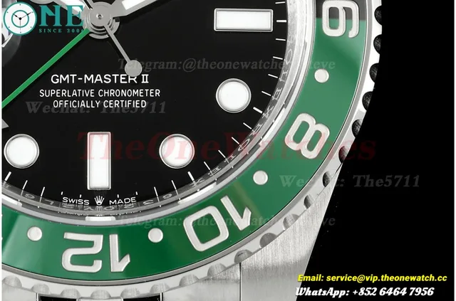 GMT Master II 126720 Sprite Jub 40mm SS/SS Black Dial VSF DD3285 — photo 8