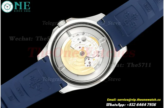 Aquanaut 5168 42mm SS/RU Blue Dial BBF DD324 Super Clone — photo 9