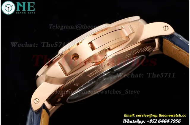 PAM1112 Lum. Marina 44mm RG/LE Blue VSF P9010 — photo 11