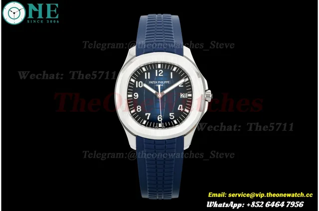 Aquanaut 5168 42mm SS/RU Blue Dial BBF DD324 Super Clone — photo 4