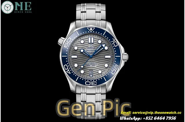 Seamaster 300m 42mm SS/SS Grey Dial VSF VS8800 Super Clone