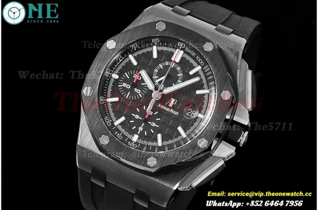 Royal Oak Offshore 26402 44mm Ceramic/RU Black/Black JJF A3126