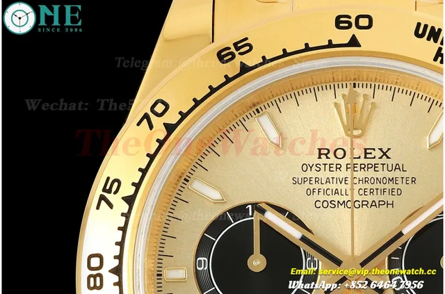 Daytona 126508 40mm YG/YG Gold/Blk VSF V3 DD4131(Gain Weight) — photo 5