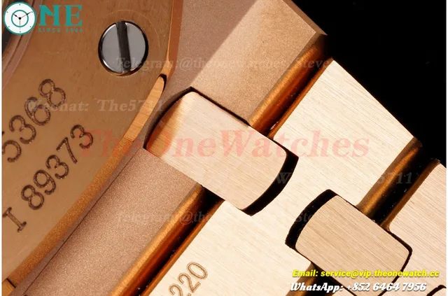 Royal Oak 15400 RG/RG Black/Stk APSF SA3120 Super Clone — photo 23