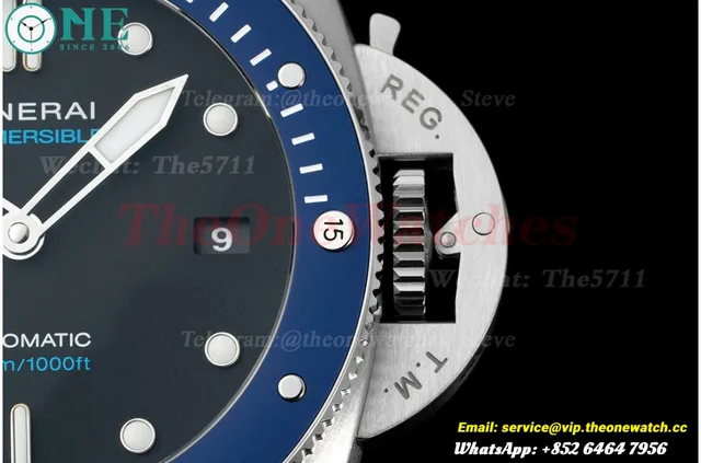 Submersible PAM1209 Azzurro SS/RU 42MM Blue VSF OP.XXXIV — photo 7