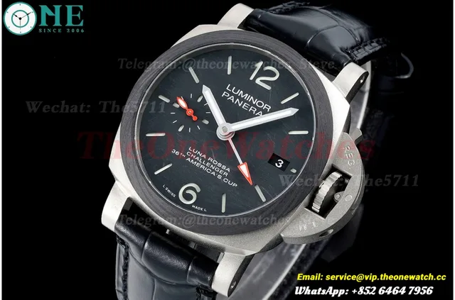 Luminor GMT PAM1096 42mm TI/LE Black Dial VSF P9011