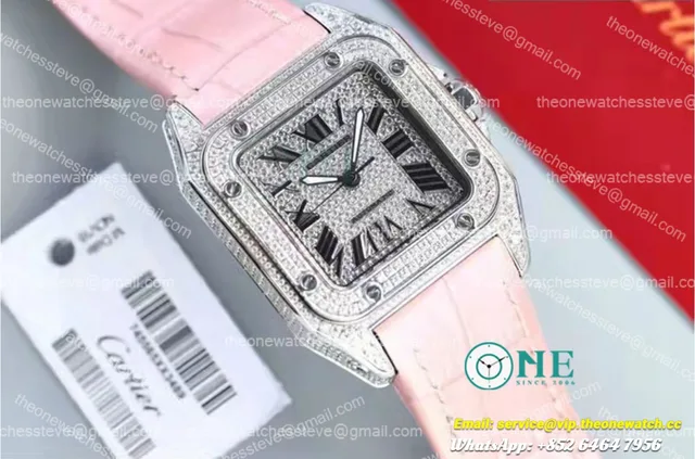 Cartier - Santos 100 42mm Dia SS/LE Dia/Rmn TWF 8215 — photo 8