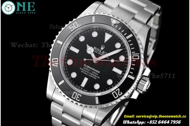 Submariner 124060 41mm No Date Black Dial VSF VS3230 Super Clone