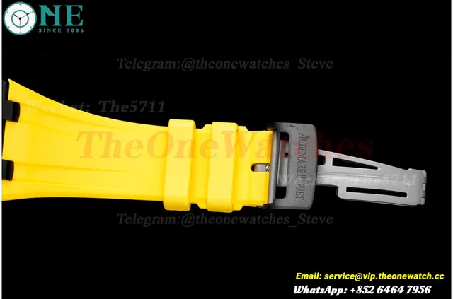 Royal Oak Offshore 42mm Cer/RU Black/Yellow  JJF A7750 — photo 19