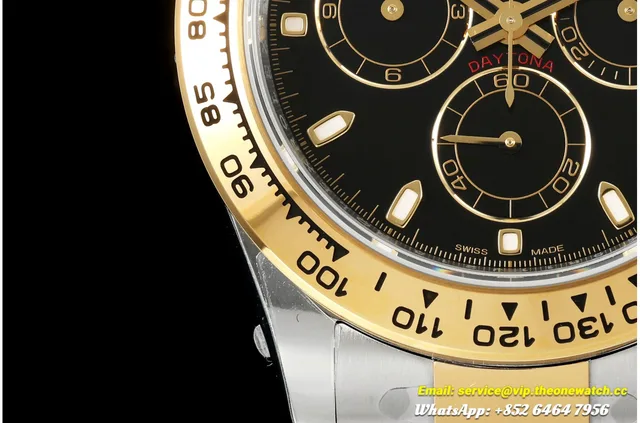 Daytona 116503 40mm SS/YG Black/Stk Dial VSF V2 DD4130 (Weighted Approx.162) — photo 7