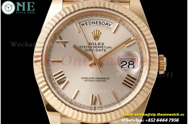 DayDate 228235 40mm RG/RG Rose Gold/Rmn VSF DD3255 Super Clone — photo 2
