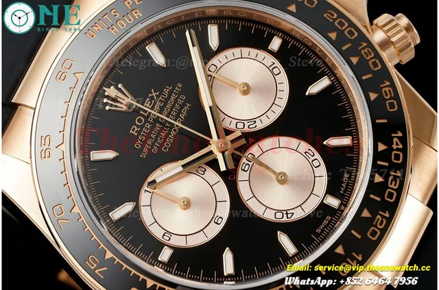 Daytona 126515 40mm RG/RU Black/Stk VSF V2 DD4131(Gain Weight) — photo 3