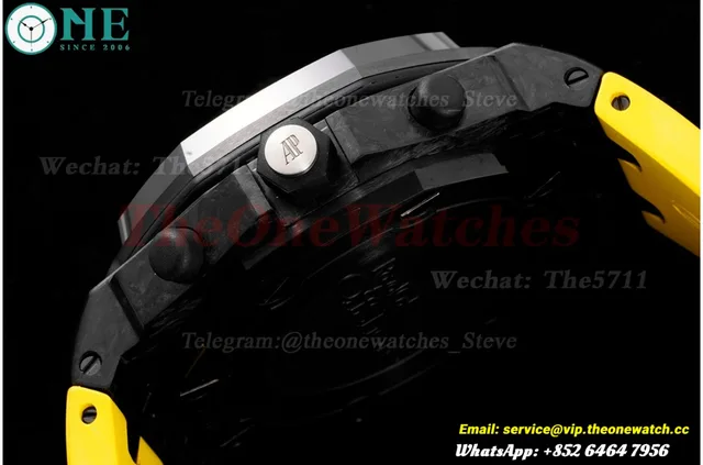 Royal Oak Offshore 42mm Cer/RU Black/Yellow  JJF A7750 — photo 7