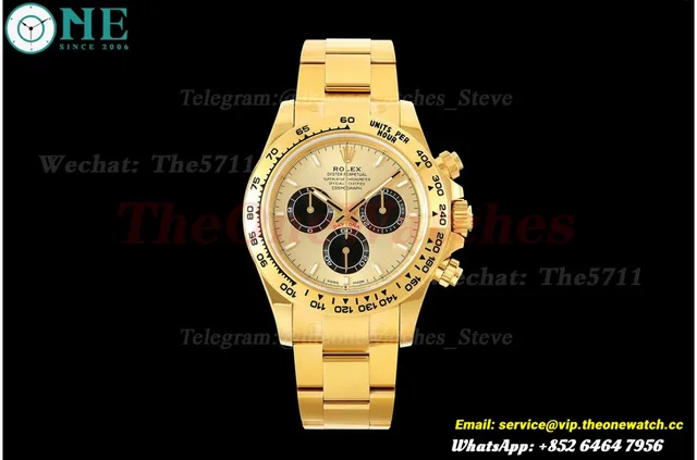 Daytona 126508 40mm YG/YG Gold/Blk VSF V3 DD4131(Gain Weight) — photo 4