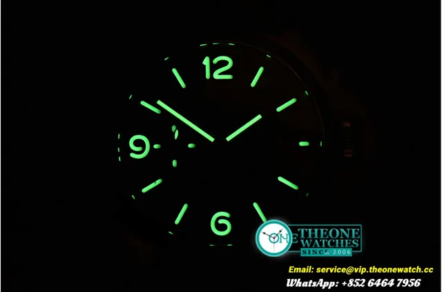 Panerai - PAM351 Q Lum. Marina 3 Days TI/LE Brown VSF P9000 Mod — photo 2