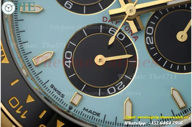 Daytona 126518 40mm YG/RU Tiffany/Stk VSF V2 DD4131(Gain Weight) — photo 10