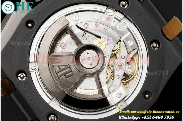 Royal Oak Offshore 26405CE 44mm Cer/RU Glasses Dial APJF A7750 Mod — photo 15