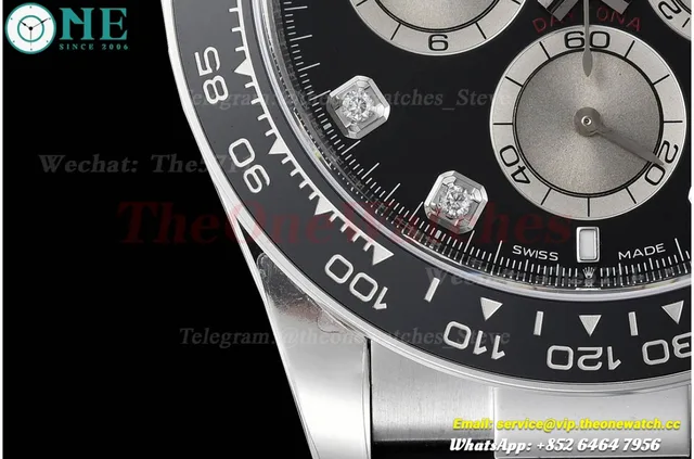 Daytona 126519 40mm SS/RU Black/Dia VSF V2 DD4131(Gain Weight) — photo 7