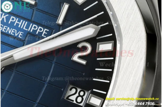 Aquanaut 5168 42mm SS/RU Blue Dial BBF DD324 Super Clone — photo 5