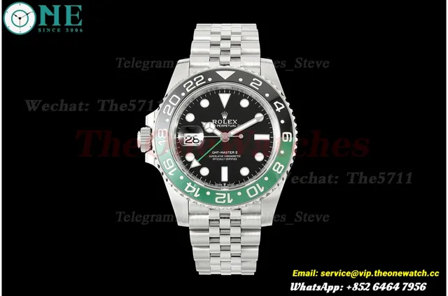 GMT Master II 126720 Sprite Jub 40mm SS/SS Black Dial VSF DD3285 — photo 4