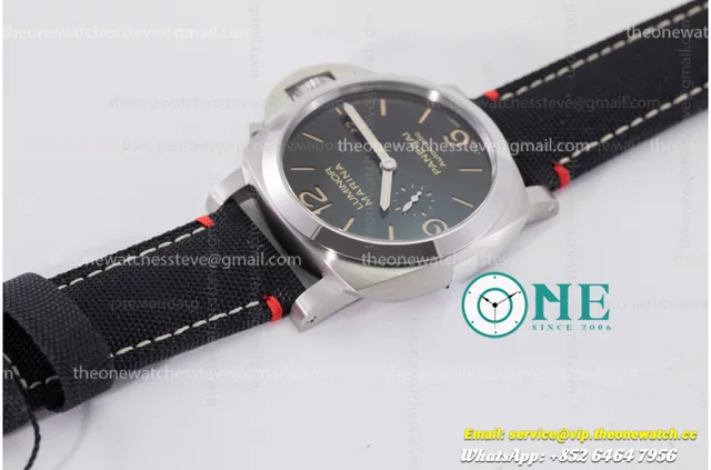 Panerai - PAM 1025 Luminor Marina Auto 44mm SS/NY VSF P9010 — photo 12