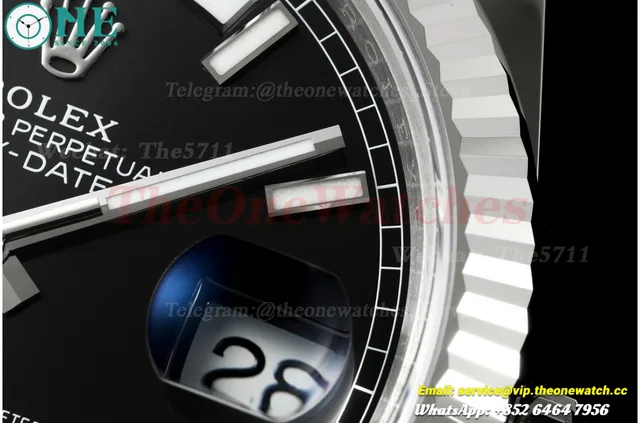 DayDate 228239 40mm SS/SS Black/Stk VSF DD3255 Super Clone — photo 6