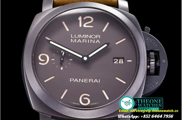 Panerai - PAM386 Composite 1950 3 Days CER/LE Bwn VSF P9000 — photo 10