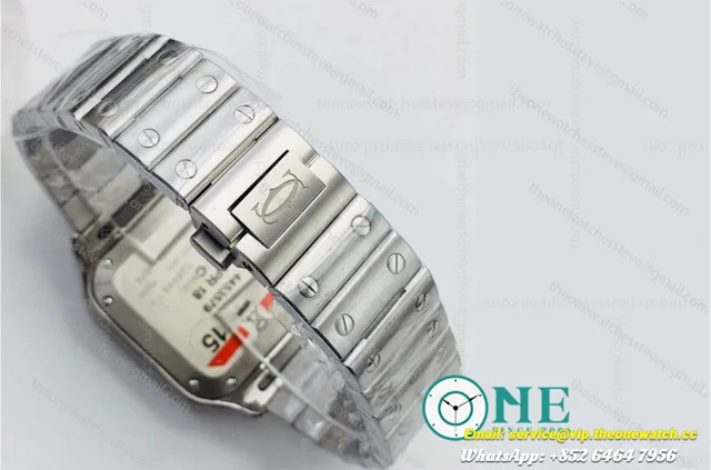 Santos Diamonds SS/SS White/Mois Dial KORF MY9015 — photo 2