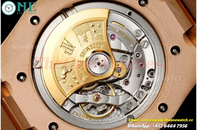 Royal Oak 15400 Frosted 41mm RG/RG White IPF SA3120 Super Clone — photo 12