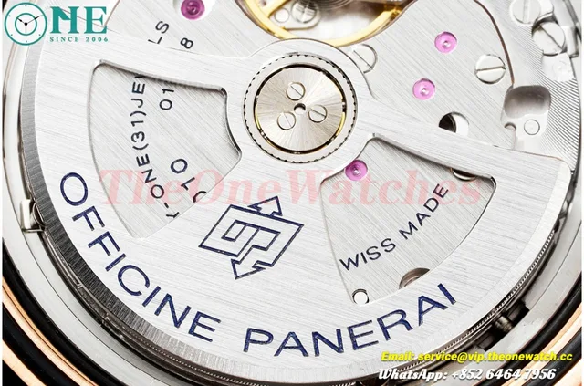 PAM1112 Lum. Marina 44mm RG/LE Blue VSF P9010 — photo 16