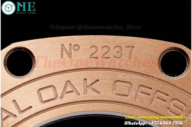 Royal Oak Offshore 44mm RG/RU Black/Black JJF A3126 — photo 18