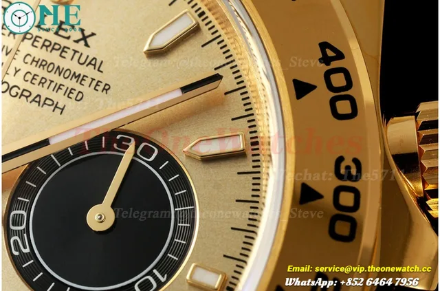 Daytona 126508 40mm YG/YG Gold/Blk VSF V3 DD4131(Gain Weight) — photo 12