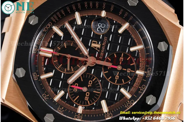 Royal Oak Offshore 44mm RG/RU Black/Black JJF A3126 — photo 4