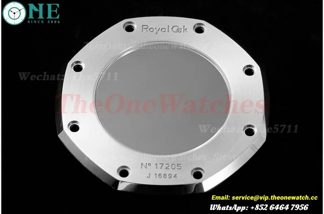 Royal Oak 15400 SS/SS Grey/Stk APSF SA3120 Super Clone — photo 14