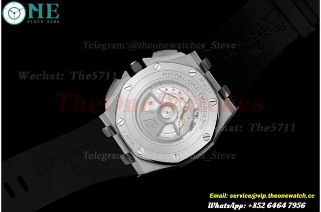 Royal Oak Offshore 26400IO 44mm SS/RU Black/White JJF A3126 — photo 9