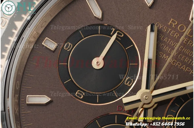 Daytona 126515 40mm RG/RU Brown/Stk VSF V2 DD4131(Gain Weight) — photo 9