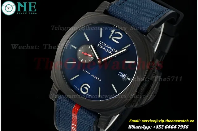 Luminor PAM1529 Luna Rossa 44mm FC/RU Blue Dial VSF P9010